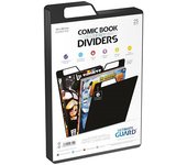 U.GUARD SEPARADORES PARA COMICS PREMIUM NEGRO (25)
