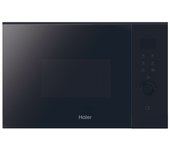 Microondas Integrable - HAIER H38FMWID627N, 25L, Negro