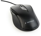 Gembird MUS-6B-01 ratón Ambidextro USB tipo A Óptico 1600 DPI