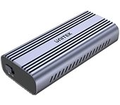 UNITEK S1226A caja para disco duro externo Caja externa para unidad de estado sólido (SSD) Negro, Gris M.2