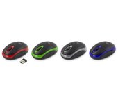 Esperanza Titanum ratón Oficina Ambidextro RF inalámbrico Óptico 1000 DPI