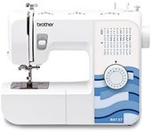 Brother RH137 Máquina de Coser: la Costura Creativa se Convierte en una pasión, 51 W, Plástico, Blanco/Azul