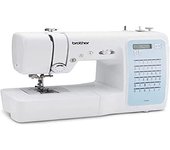 Mquina de coser electrnica BROTHER FS40s-40 puntadas-Sistema de enhebrado de agujas-Pantalla LCD-Teclas de seleccin-Brazo libre