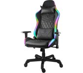 Deltaco GAM-080 silla para videojuegos Butaca para jugar Asiento acolchado Negro