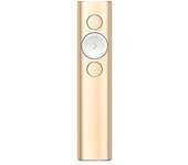 Logitech Spotlight apuntador inalámbricos Bluetooth/RF Oro