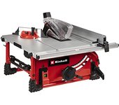 Einhell Sierra circular de mesa TE-TS 254 T (2000 W, arranque suave, mesa principal de Al, ensanchamiento de mesa, tope paralelo, tope angular, interruptor de sobrecarga, reg. de cuña separadora)