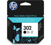 HP Cartucho de tinta original 302 negro
