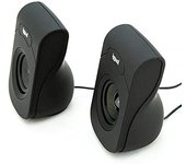 IGGUAL Altavoces 2.0, 6 W Mini-Jack + USB