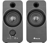 Ngs altavoces multimedia usb 2.0 12w - conexion jack 3.5mm - controles en altavoz