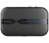 D-Link DWR-932 - Router móvil 4G para SIM de datos (4G/LTEhasta 150 Mbps, 3G, WiFi N300, 300 Mbps a 2.4 GHz, WPS, batería 2000 mAh, WPA2), color negro