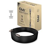 CLUB3D Cable óptico activo de HDMI 2.0 UHD HDR 4K 60Hz M/M 50 metro cable HDMI - Cables HDMI (50 m, HDMI Type A (Standard), HDMI Type A (Standard), 7096 x 2160 Pixeles, 18 Gbit/s, Negro, Bronce)