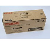 Original Utax 1T02VMBUT0 / CK-5513M Premium - Cartucho de Impresora (6000 páginas), Color Magenta