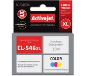 Activejet Tinta AC-546RX (Canon CL-546XL de repuesto; Premium; 15 ml; color)