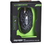 Esperanza EGM211R ratón mano derecha USB tipo A Óptico 2400 DPI