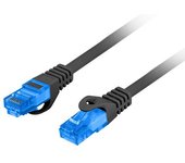 Lanberg PCF6A-10CC-2000-BK cable de red Negro 20 m Cat6a S/FTP (S-STP)