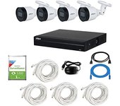 Dahua Technology IPC -HFW1530S-0280B-S6 cámara de vigilancia Bala Cámara de seguridad IP Interior y exterior 2880 x 1620 Pixeles Techo/pared