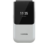 Nokia 2720 Flip Teléfono con Tapa Blanco Libre