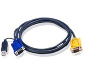 Adaptador USB a VGA HD-15/SPHD-15 1.8m