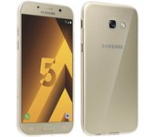 Avizar Funda Protectora de Silicona Flexible Transparente Ultrafina para Samsung Galaxy A5 2017