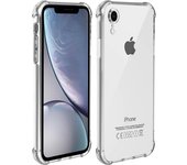 Avizar Funda de Silicona Reforzada Transparente para Apple iPhone XR