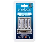Panasonic Eneloop BQ-CC61 Cargador USB 4 Pilas AA/AAA + 4 Pilas Mignon 1900mAh