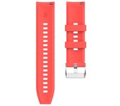 Cool Correa Universal de Goma Roja 22mm para Amazfit GTR/Stratos/Huawei/Samsung/Cool Elite/Sunset