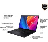 Portátil ASUS ProArt P16 H7606WU-ME021W OLED 16″ AMD Ryzen AI 9 HX 365 24GB 1TB SSD RTX 4050 Táctil Windows 11 Home
