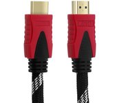 Cable Vídeo HDMI a HDMI macho 4K Full HD Gran velocidad 1,8m - Negro