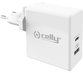 Celly TCUSBC30WWH cargador de dispositivo móvil Interior Blanco