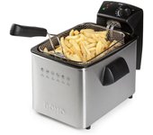 Domo DO465FR freidora 4 L Sencillo Acero inoxidable 3000 W