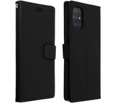 Funda libro cartera con F. Soporte para Samsung Galaxy A71 - Negro