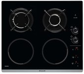 Brandt BPI6413BM hobs Negro Mesa Combi