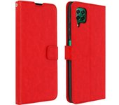 Funda Vintage F. Soporte Huawei P40 Lite - Rojo