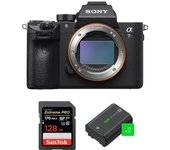 ALPHA 7R III Cuerpo + SanDisk 128GB Extreme PRO UHS-I SDXC 170 MB/s + 2 NP-FZ100 | 2 años de garantía