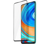 Cristal Templado Xiaomi Redmi Note 9S /9 Pro/9 Pro Max 9H 0,33 mm - Marco Negro
