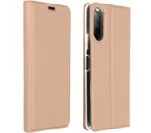 Funda Sony Xperia 10 2 Cartera Cierre y F.Soporte - Oro rosa