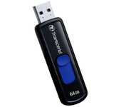 Transcend JetFlash elite JetFlash 760, 64GB unidad flash USB USB tipo A 3.0 (3.1 Gen 1) Negro, Azul