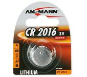 Ansmann CR 2016 Batería de un solo uso CR2016 Ión de litio