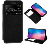 Funda Flip Cover Xiaomi Mi 9 SE Liso Negro
