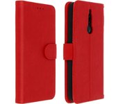Funda Xiaomi Redmi 8 y Redmi 8A Libro Billetera F. Soporte - Rojo