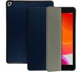 Funda libro ultrafina iPad 2019 10.2 - F. Soporte Azul oscuro