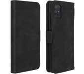 Funda Samsung Galaxy A51 función monedero y soporte - Negro