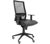Silla Horna piel negro sin cabecero