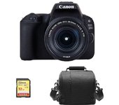 CANON EOS 200D Negro KIT EF-S 18-55mm F4-5.6 IS STM Negro + 32GB SD tarjeta + Bolsa de camara