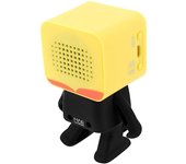 Altavoz Bluetooth Donald Trump Bailón Naranja con Micrófono Inalámbrico de MOB