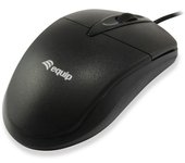Equip 245102 ratón USB Óptico 1000 DPI Ambidextro