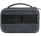 PDP 500-084 funda para consola portátil Funda de protección Gris EVA (Etileno Acetato de Vinilo), Polipiel