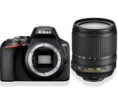 Nikon D3500 + AF-S 18-105 mm 1:3.5-5.6G ED VR Juego de cámara SLR 24,2 MP CMOS 6000 x 4000 Pixeles Negro