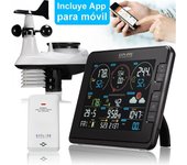Estacion meteorologica WiFi Pro 7 en 1 con Medicion de Intensidad de la Luz y de los Rayos UV