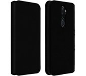 Funda Oppo A9 2020, A5 2020 libro billetera F. Soporte - Negro